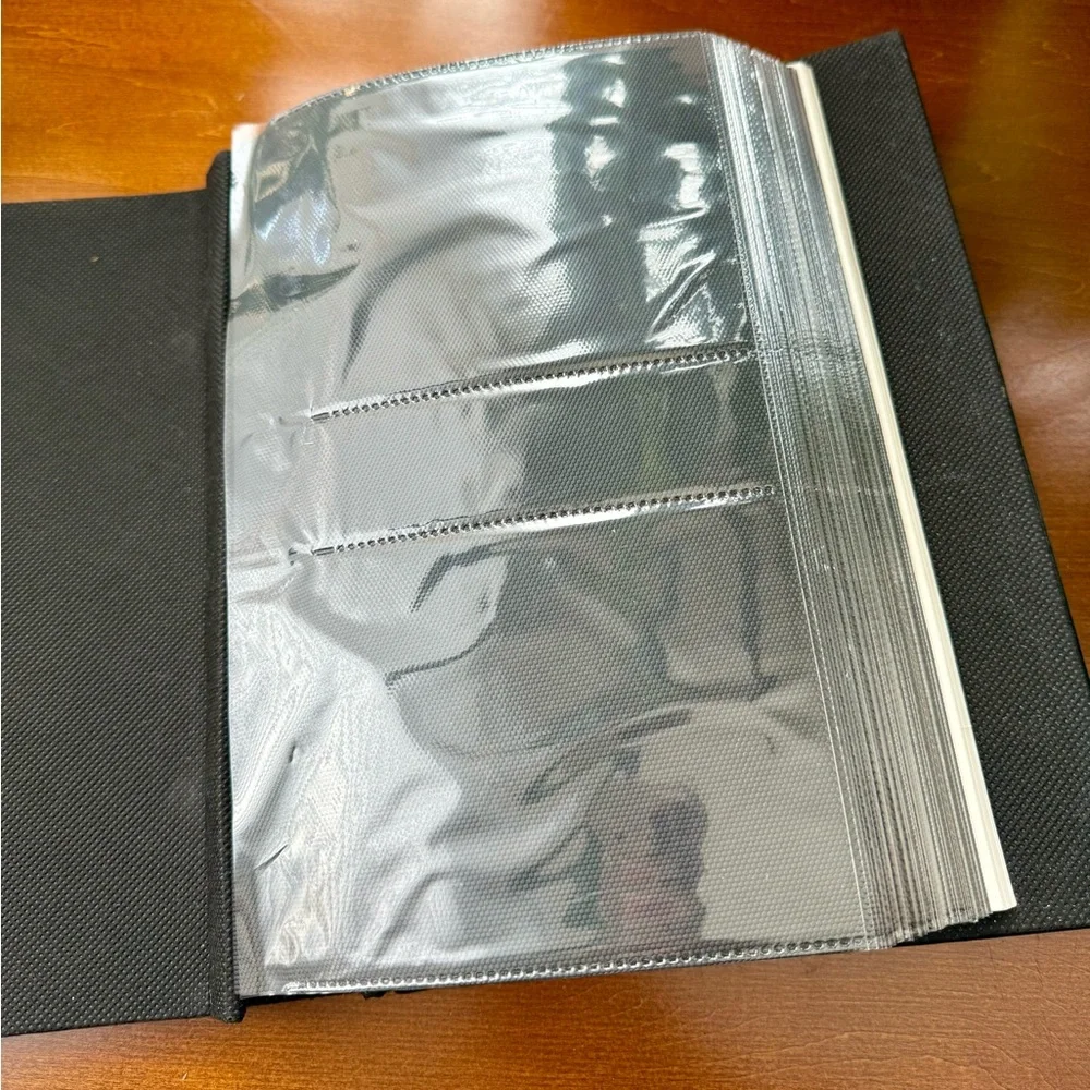 Genuine leather 4x6 photo album